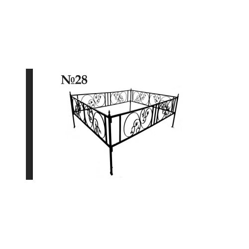 Ограда №28 — усиленные стойки